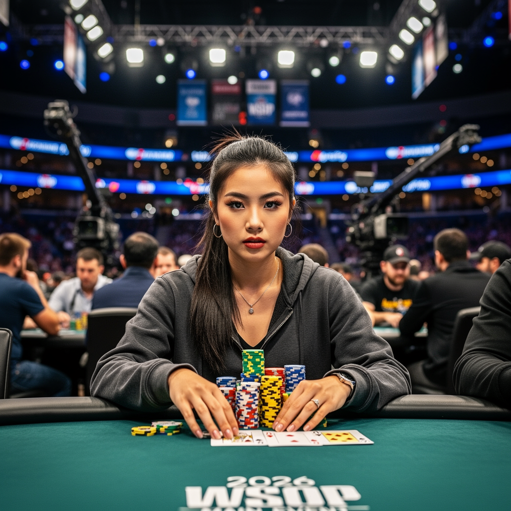 女子扑克手逆袭：WSOP Main Event 2026 上演「她力量」 - DG真人娱乐 - DG真人
