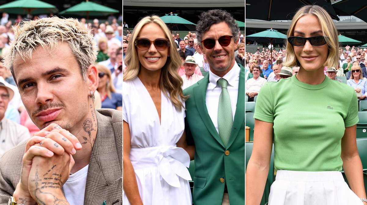 DG真人娱乐 - 24小时直击 | Wimbledon 2026 第3日：、Rory McIlroy与Frankie Bridge 现场观战 - DG真人