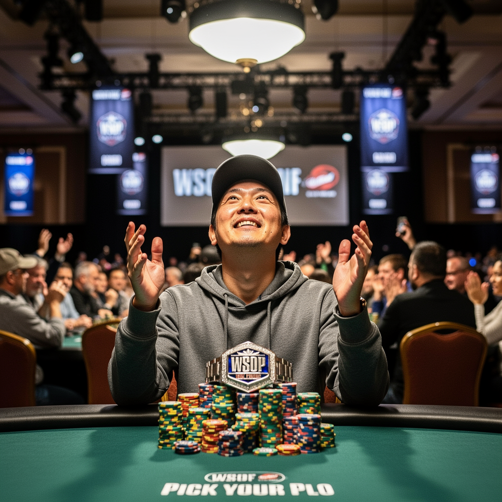 「孤狼」终获殊荣：Benso 如何在 WSOP Pick-Your-PLO 中上演逆袭神话 - DG真人视讯 - DG真人